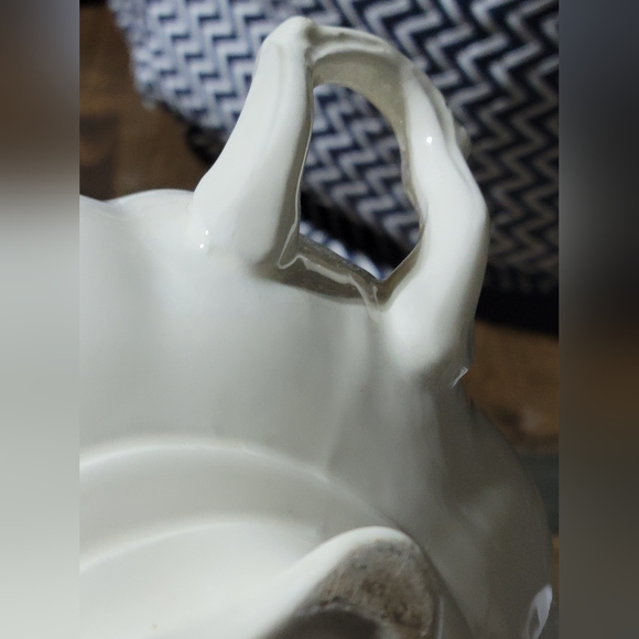 Vintage Soup Taureen Bowl Serving With Lid Signed Martin 1966 - Picture 3 of 8